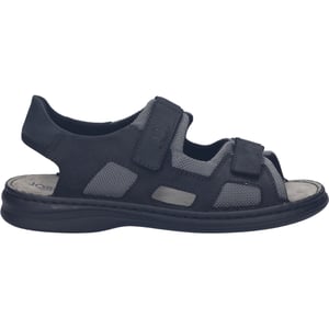 JOSEF SEIBEL Herren Sandale Max 61 in schwarz-kombi