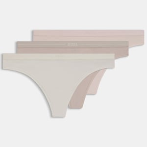 Damen Boss 3er-Pack Logo-Taillenslips in Mehrfarben