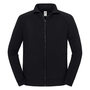 Fruit of the Loom Unisex Erwachsene Iconic Premium Sweat Jacke (Schwarz)
