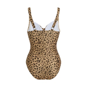 Regatta - "Sakari" Badeanzug für Damen, Bauch-Kontrolle (Leopard)