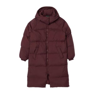 Lacoste - Daunenjacke für Damen, Übergroß (Braun)