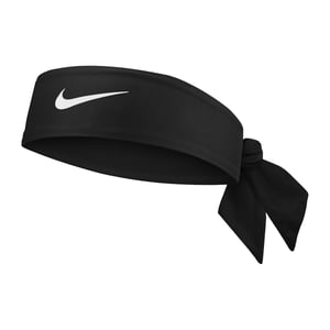 Nike - "Fury Classic" Stirnband, anpassbar, Dri-FIT (Schwarz)