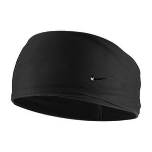 Nike - "Fury Elevate" Stirnband, Breites Band, Dri-FIT (Schwarz)