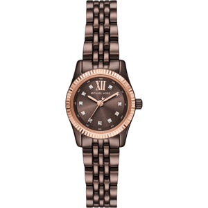 Michael Kors MK4844 Lexington Damenuhr mit braunem Zifferblatt