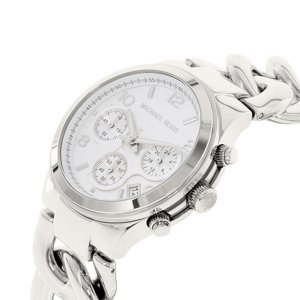 Michael Kors Runway Twist MK3149 Damen Edelstahl Chronographuhr 38 mm