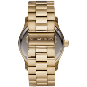 Michael Kors Runway XL MK5473 Damen Gold Edelstahl Uhr 45mm