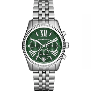 Michael Kors Lexington MK6222 Damen Chronographuhr 38mm Silber