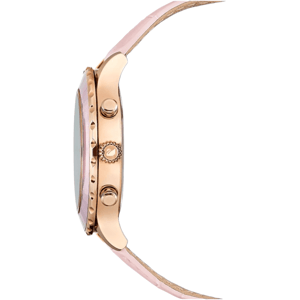 Swarovski Octea 5452501 Roségold Pink Leder Damenarmbanduhr