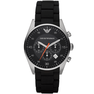 Emporio Armani AR5858 Sportivo Chronograph Herrenarmbanduhr 43 mm
