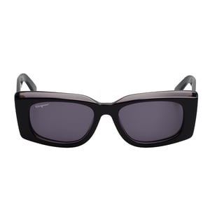 Damen rechteckige Acetat-Sonnenbrille SF1079S