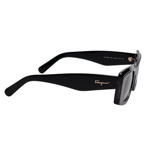 Damen rechteckige Acetat-Sonnenbrille SF1079S