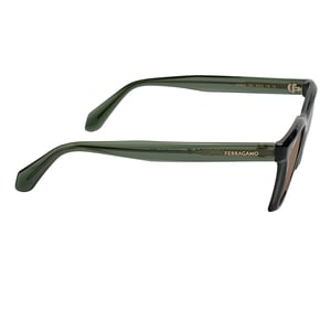 Herren Rechteckige Acetat Sonnenbrille SF2001S