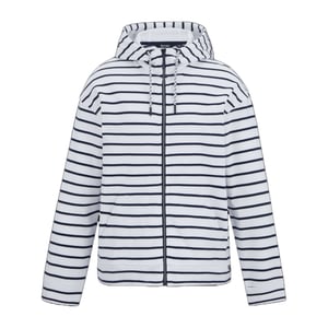 Regatta - "Bayletta" Hoodie mit durchgehendem Reißverschluss für Damen (Weiß/Marine)