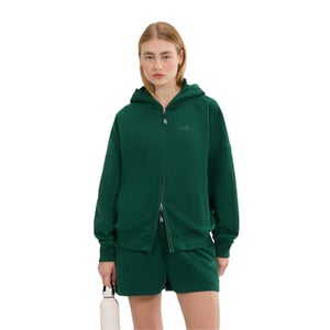 Ellesse - "Pianella" Hoodie mit durchgehendem Reißverschluss für Damen (Dunkelgrün)