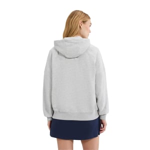 Ellesse - "Pianella" Hoodie mit durchgehendem Reißverschluss für Damen (Hellgrau meliert)