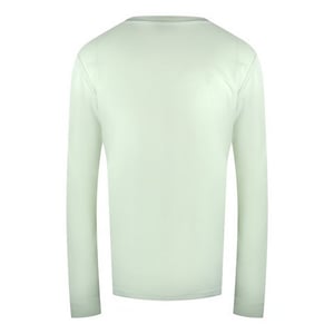 Diesel - T-Shirt für Herren/Damen Unisex, Langärmlig (Weiß)