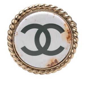 Gebrauchte Cc Harzgold plattierte Brosche
