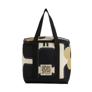 Regatta - "Orla Kiely" Cooler Tragetasche, Riesige Quadratische Blume (Schwarz/Weiß)