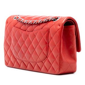 Gebrauchte Mittelgroße Classic Lammleder Double Flap