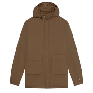 Lyle &amp; Scott Brown Wattierter Parka