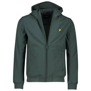 Lyle &amp; Scott Softshelljacke Mit Grünem Fleece-innenfutter