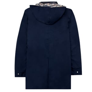 Aquascutum Active Packable Trench Jacket Navy Blue