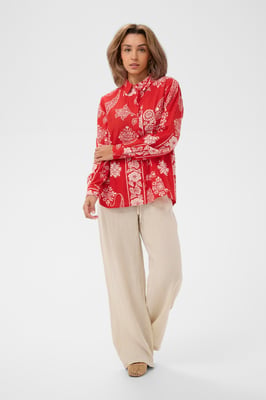 Langarm-Bluse CRGianna Langarm-Bluse Relaxed fit