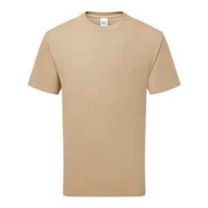 Russell - "Classic" T-Shirt Schwer für Herren (Hellbraun)