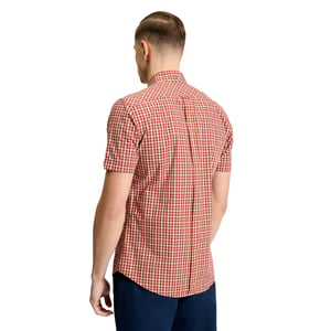 Ben Sherman - "Signature House" Hemd für Herren, kurzärmlig (Rot)