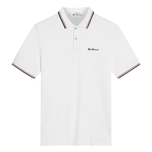 Ben Sherman - Poloshirt für Herren, Piqué (Weiß)