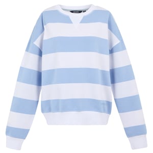 Regatta - "Avika II" Pullover Rundhalsausschnitt für Damen (Chambrayblau/Weiß)