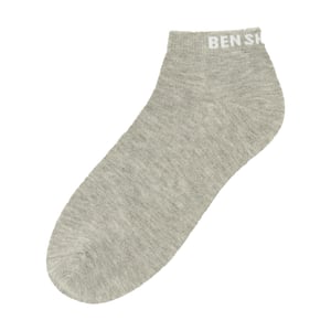 Ben Sherman - Sneaker-Socken für Herren/Damen Unisex (3er-Pack) (Schwarz/Weiß/Grau)