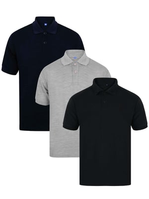 Kruze | Herren Poloshirts (3er Pack)
