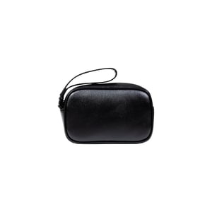 Armani Exchange Schwarze Polyester Clutch Tasche