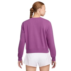Nike Sweatshirt Mit Kleinem Swoosh-logo In Fuchsia