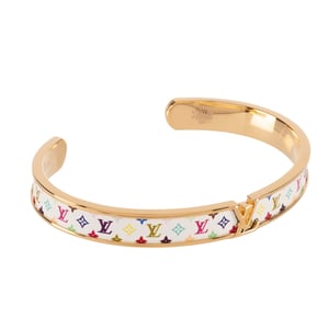 Ltd. Ed. LV x Takashi Murakami LV Initiales Bracelet Medium Zubehör