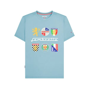 Lambretta - "Heritage SS26" T-Shirt für Herren (Himmelblau)