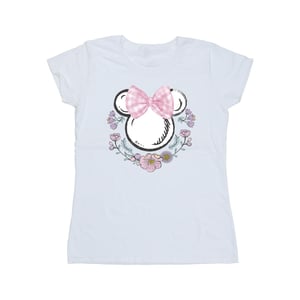 Disney - T-Shirt Schleife für Damen (Weiß)