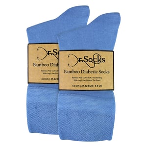 8 Paar Damen Bambus Diabetikersocken | Weiche, nicht einengende Komfortsocken
