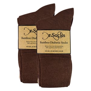 8 Paar Damen Bambus Diabetes-Socken | Weiche, nicht einschnürende Komfortsocken
