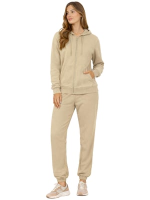 Kruze | Damen Zip-Up Hoodie Trainingsanzug Set