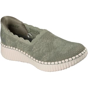 Skechers Wilshire Boulevard Polyester Damen Sneakers in Olivgrün
