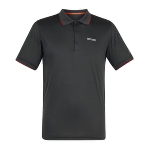 Regatta Herren Poloshirt Remex II kurzärmlig (Asche/Rost/Orange)