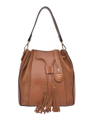 Roberta M Braun Rindsledertasche