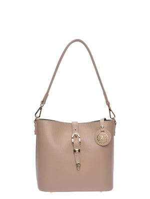 Roberta M Beige Rindsledertasche