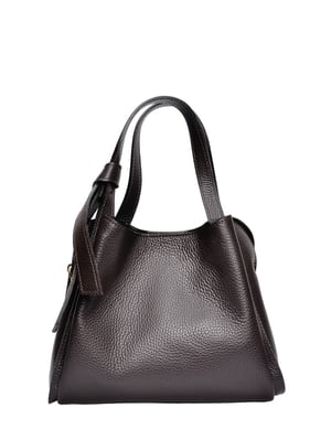 Anna Luchini Kastanienbraun Rindsledertasche