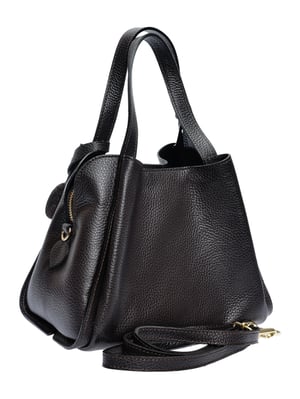 Anna Luchini Kastanienbraun Rindsledertasche