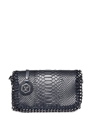 Luisa Vannini Schwarz Rindsledertasche