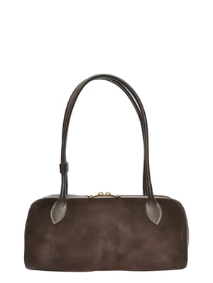 Anna Luchini Kastanienbraun Rindsledertasche
