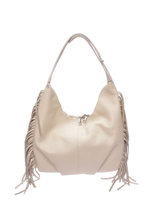 Isabella Rhea Beige Rindsledertasche